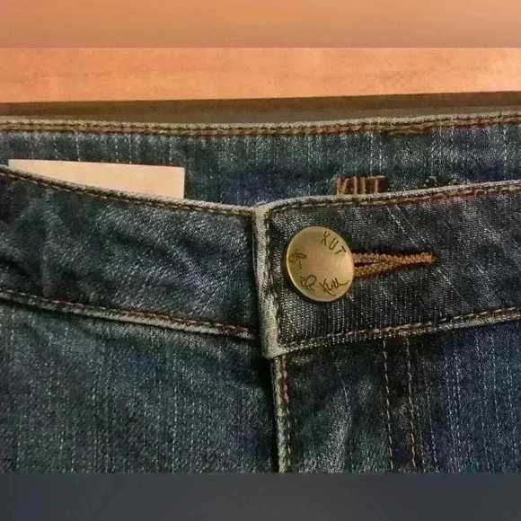 Kut From The Kloth Sophie Bermuda Jean Shorts Womens Size 6 - Picture 5 of 12